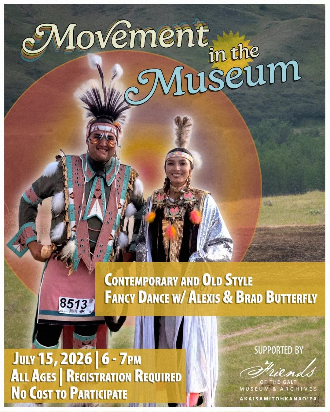 Movement in the Museum: Contemporary and Old Style Fancy Dance with Alexis & Brad Butterly