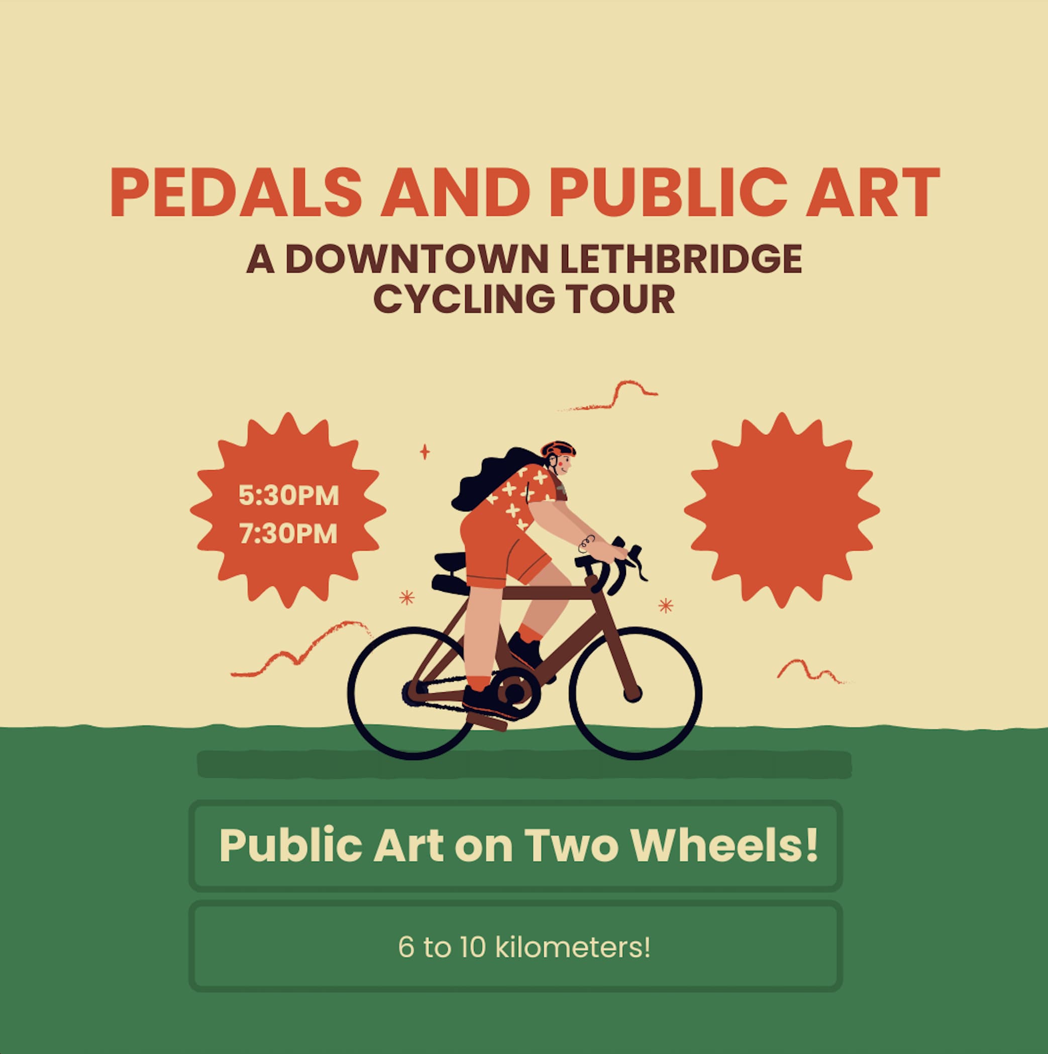 Pedals and Public Art in Partnership with Bike Lane x SAAG